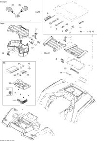 Front And Rear Trays Std