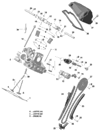 Rotax - Cylinder Head, Rear