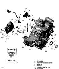 Gear Box Assy - Gbps - Package Pro