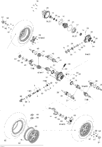 Drive System, Front Xt