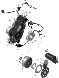 Rotax - Magneto And Electric Starter