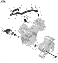 Engine Cooling - 1000 Efi
