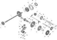 Engine - Gear Box And Components - 450 - 6X6