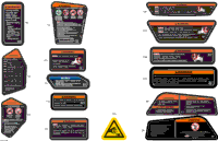 Body - Warning Decals