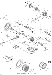 Drive System, Rear Xt