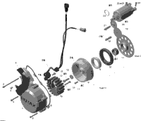 Magneto And Electric Starter