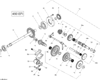 Gear Shift - 450 Efi