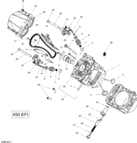Cylinder Head - 450 Efi