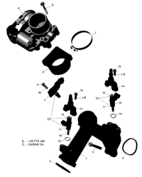 Air Intake Manifold And Throttle Body