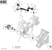 Engine Cooling - 650 Efi