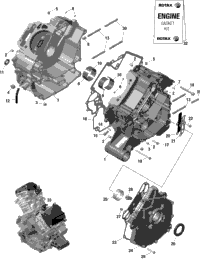 Rotax - Crankcase
