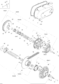 Belt And Engine Pulley System