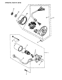 Generator, Starting Motor 170-12