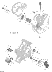 Engine Lubrication - 650 Efi (Package Pro)