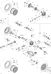 Drive System, Rear Xt