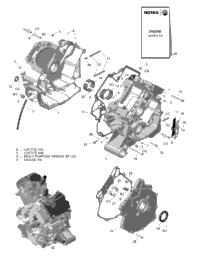 Rotax - Crankcase