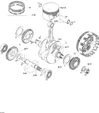 Crankshaft And Pistons