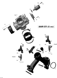 Air Intake Manifold And Throttle Body