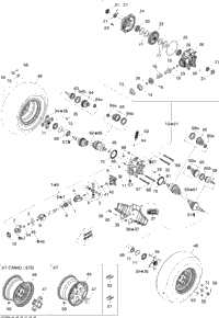 Drive System, Rear Std
