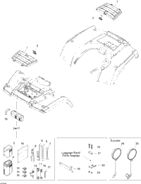 Front And Rear Trays