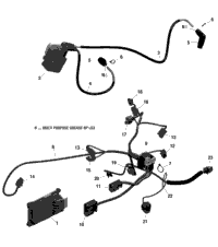 Engine Harness And Electronic Module - 211