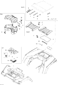 Front And Rear Trays