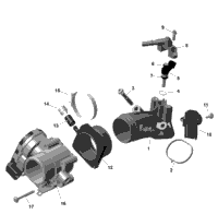 Rotax - Air Intake Manifold And Throttle Body