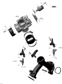 Air Intake Manifold And Throttle Body