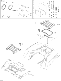 Front Storage Tray