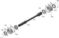 Drive Shaft (Up To Engine Number M6377191)