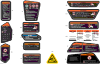 Body - Warning Decals
