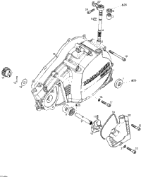 Clutch Housing And Water Pump