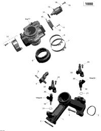 Air Intake Manifold And Throttle Body