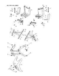 Arm, Foot Rest, Bumper 172-17