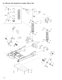 Rear Suspension (For 7920 And 7921 Models)
