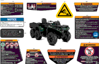 Body - Warning Decals Front Section
