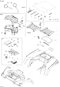 Front And Rear Trays