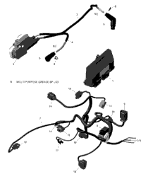 Rotax - Engine Harness And Electronic Module V4 - 137