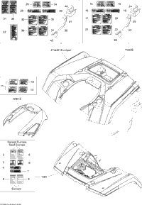 Fender And Central Panel Kit Std