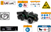 Body - Warning Decals