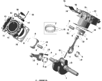 Crankshaft, Piston And Cylinder