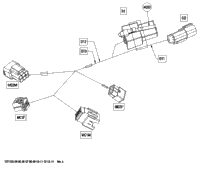 Electrical Harness, Front Section Europe