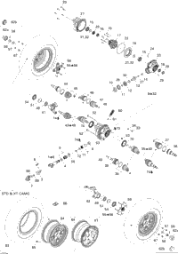 Drive System, Front Xt