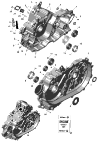 Rotax - Crankcase