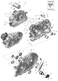 Rotax - Crankcase