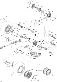 Drive System, Rear Xt