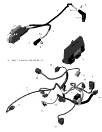 Rotax - Engine Harness And Electronic Module - V3