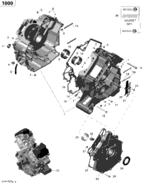 Crankcase - 1000R Efi (Xmr)