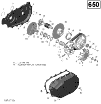Transmission - 650 Efi