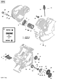 Engine Lubrication - 570 Efi